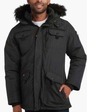 NEW CANADA WEATHER GEAR Sz XL Warm Therma-Foil Insulated Parka Jacket Coat Hood